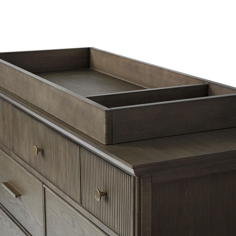 Maxi Cosi Reid 7-Drawer Dresser and Changer Top in Sunbleach Natural, , large