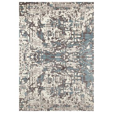 Art Carpet Titanium 5" x 7" Cream Area Rug, , large