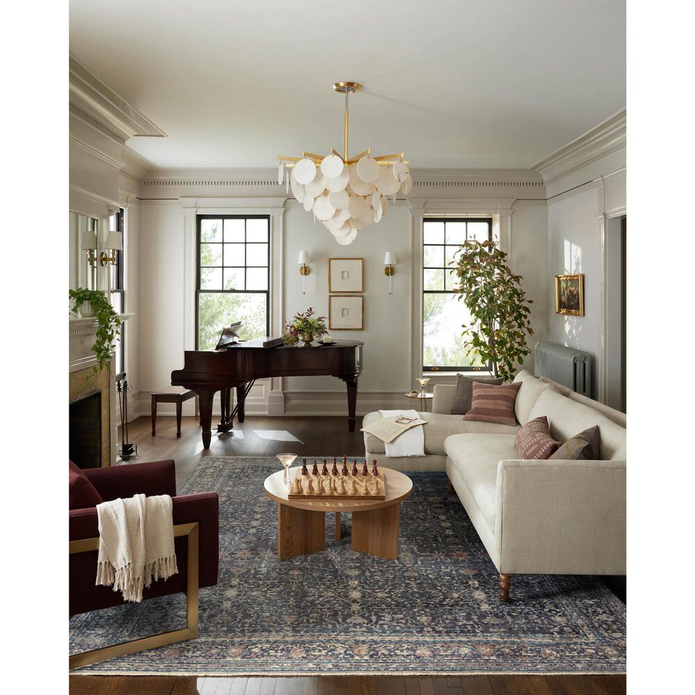Loloi Bradbury 6&#39;3&quot; x 9&#39; Midnight and Multicolor Area Rug, , large