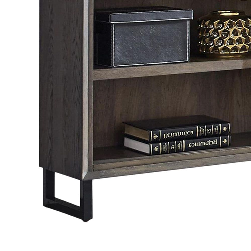 Riva Ridge Harper Point Open Bookcase in Fossil, , large