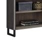 Riva Ridge Harper Point Open Bookcase in Fossil, , large