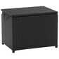 CorLiving Parksville Patio Cooler Table in Black, , large