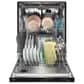 Whirlpool 3-Piece Kitchen Package with 6.4 Cu. Ft. Smart Slide-In Electric Range, 24" Fully Integrated Dishwasher, and Air Fry Over- the-Range Oven with Flush Built-in Design in Stainless Steel, , large