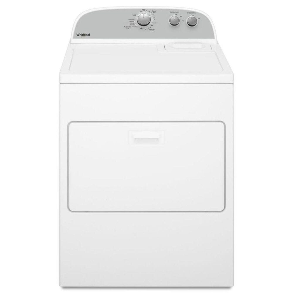 Whirlpool 7 Cu. Ft. Electric Dryer in White, , large