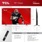 TCL 75" Class Q6 Series 4K UHD HDR QD-Mini LED - Smart Google TV with S Class 2.1 Channel Soundbar System in Black, , large