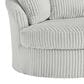 Ashley Gramwell Swivel Chair in Alloy, , large