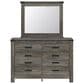 Ashley Frandern 5-Piece Twin Panel Storage Bedroom Set in Rustic Warm Gray, , large