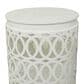 Maple and Jade Indoor/Outdoor 3-Piece Nesting Geometric Accent End Table Set in White, Gray and Dark Gray, , large