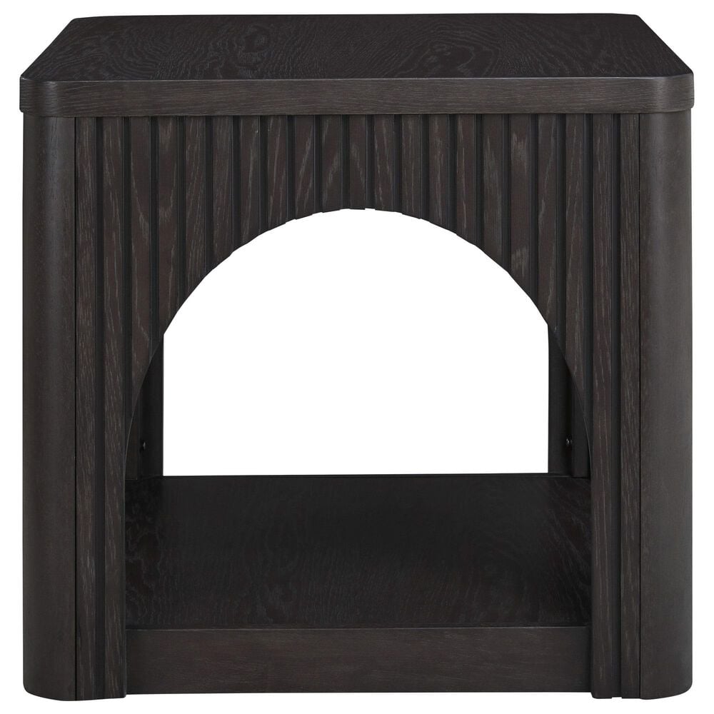 Ashley Yellink Square End Table in Black, , large
