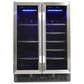 Danby Silhouette Emmental 5.1 Cu. Ft. French Door Built-In Beverage Center in Stainless Steel, , large