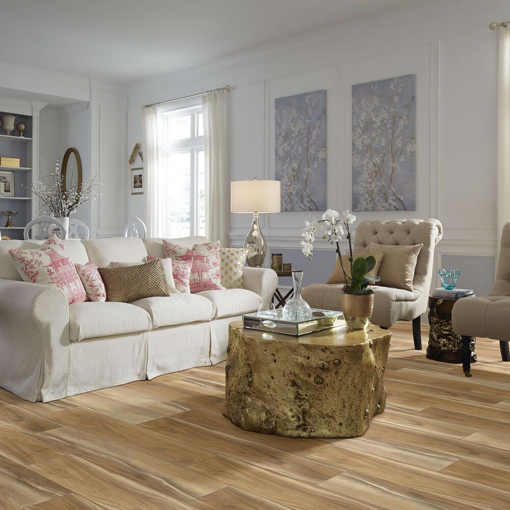 Shaw Vinyl Tile Adventure HD Plus Accent Sunbaked 7&quot; x 48&quot; Vinyl Plank, , large