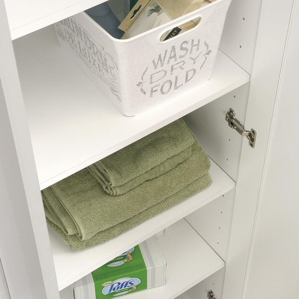Sauder Homeplus Storage in Soft White NFM