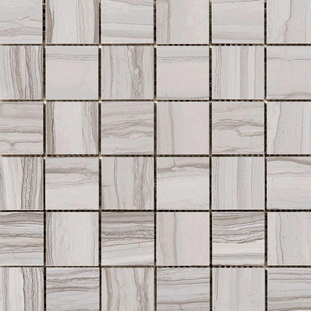 Emser Cairo Siwa 2" x 2" Square on 13" x 13" Ceramic Mosaic Sheet, , large