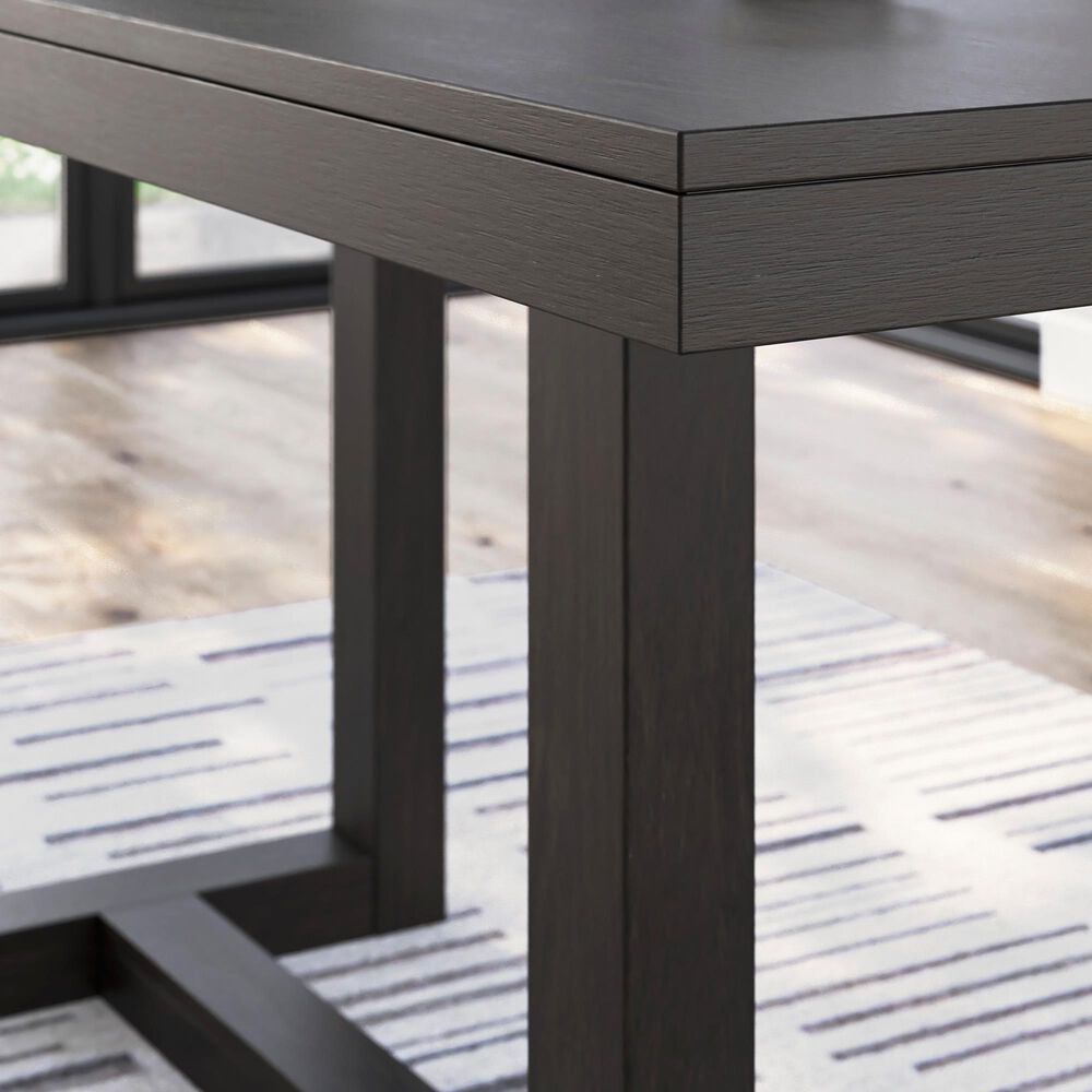 Ashley Neymorton Counter Height Dining Table Only in Dark Grayish Brown, , large
