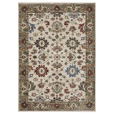 Oriental Weavers Hastings HA03W 2"3" x 7"6" Ivory Runner, , large