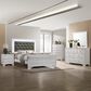 Crown Mark Lyssa Dresser Mirror in White, , large