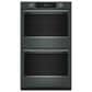 KitchenAid 30" Smart Double Wall Oven with Assisted Cook Cycles in Juniper, , large