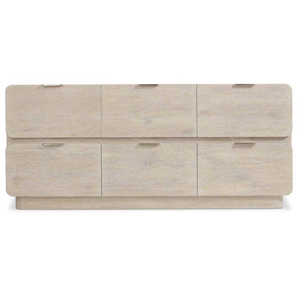 Bernhardt Antibes Dresser and Mirror in Roz Tan, , large