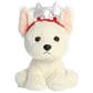 Aurora Holiday 8.5" Cheer Cassidy French Bulldog Plush in White and Black, , large