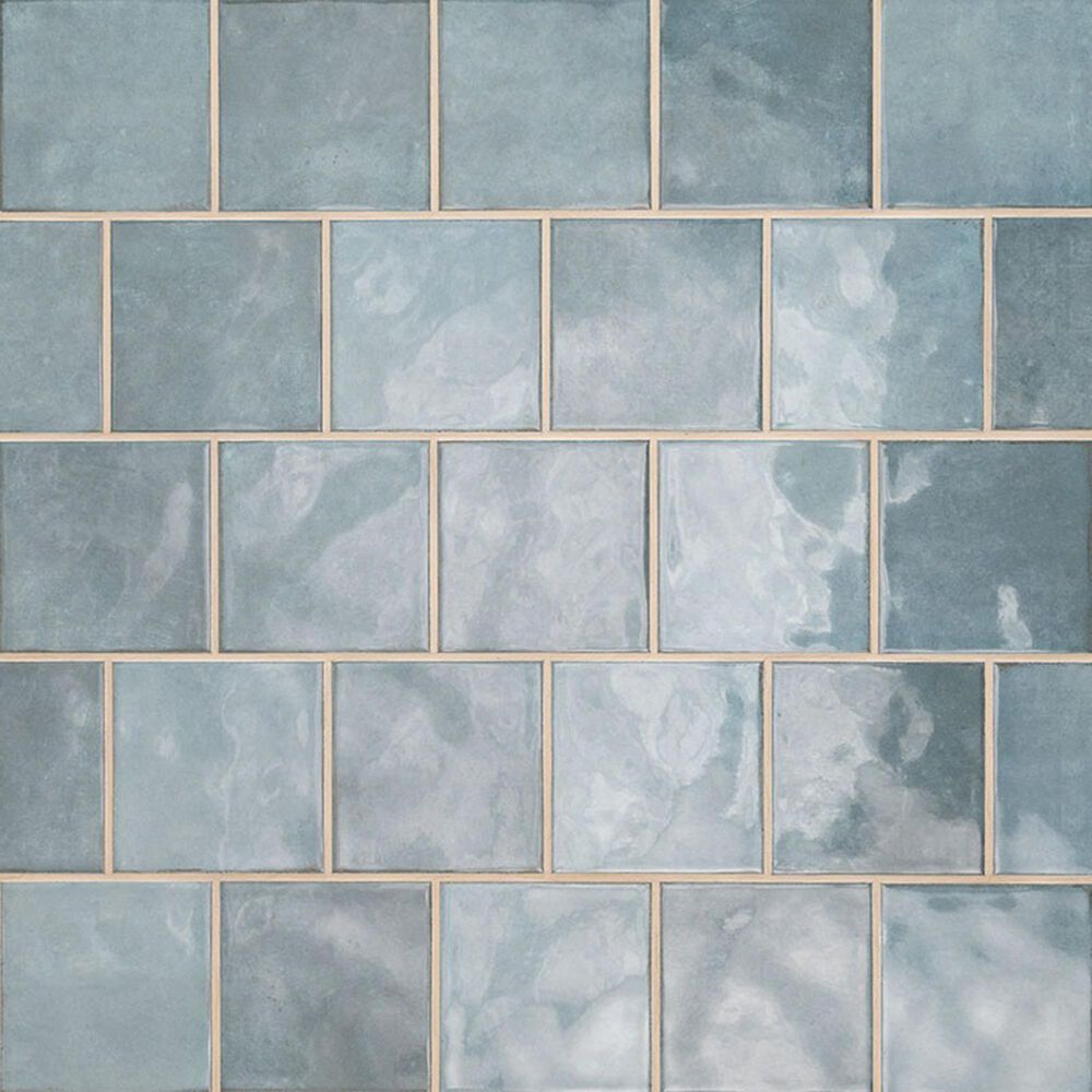 MS International Renzo Denim 5&quot; x 5&quot; Ceramic Tile, , large