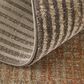 Feizy Eden Coral and Ivory 7"9" x 10" Area Rug, , large