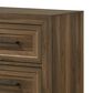 Crown Mark Lorraine Queen Panel Bed with Two Nightstands in Brown, , large