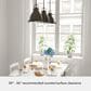 Hunter Bridgemoor 1-Light Pendant in Noble Bronze, , large