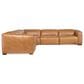 Hooker Furniture Fresco 5-Piece Stationary Reversible Sectional in Zen Carmel, , large