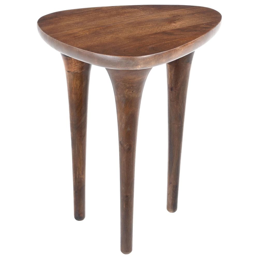Zuo Modern Spiker Side Table in Walnut, , large