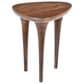 Zuo Modern Spiker Side Table in Walnut, , large