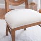Linon Home Decor Dara Side Chair in Light Brown (Set of 2), , large