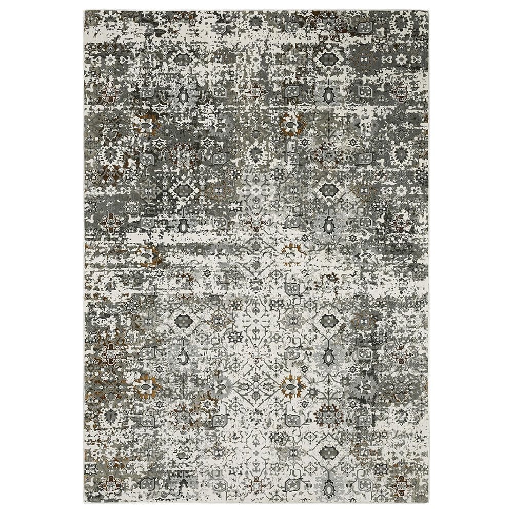 Oriental Weavers Gemini Mystical 2"3" x 7"6" Ivory Runner, , large