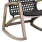 Blue River Sequoia Patio Rocking Chair in Charcoal and Light Eucalyptus, , large