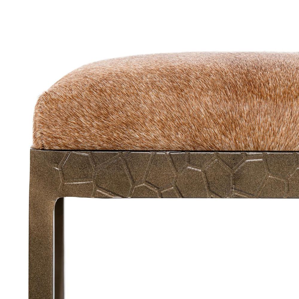 Classic Home Bose Hide Counter Stool in Blonde, , large