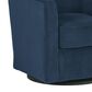 Ashley Bradney Swivel Accent Chair in Ink, , large