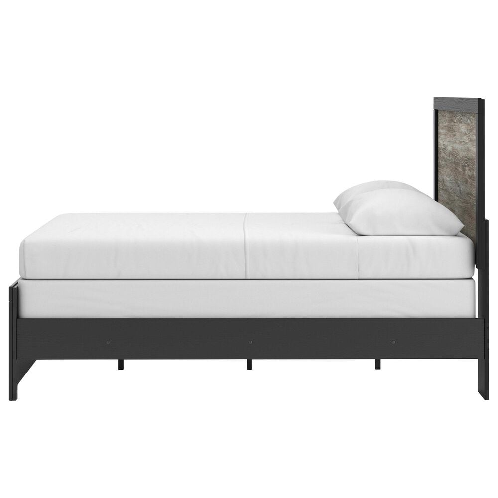 Ashley Broachmyn Queen Panel Bed in Black and Gray , , large