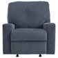 Ashley Rannis Manual Rocker Recliner in Navy, , large