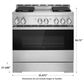 JennAir 36" Gas Professional Range with Chrome-Infused Griddle in Black Glass, , large