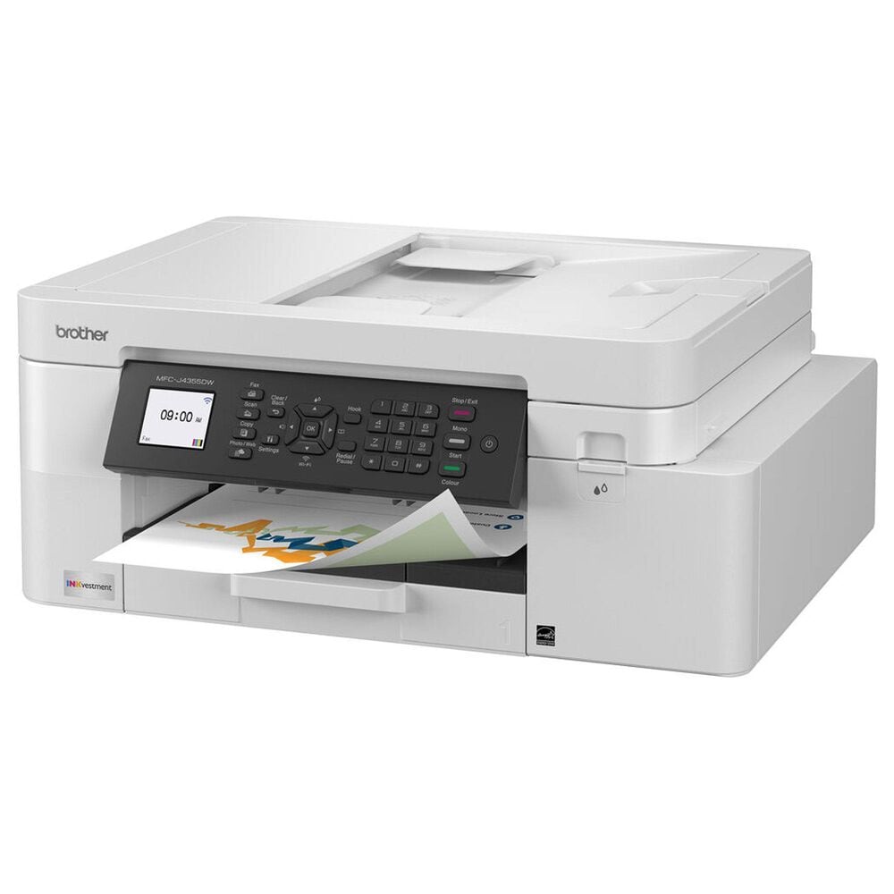 Brother Wireless Color All-in-One Inkjet Printer in White, , large