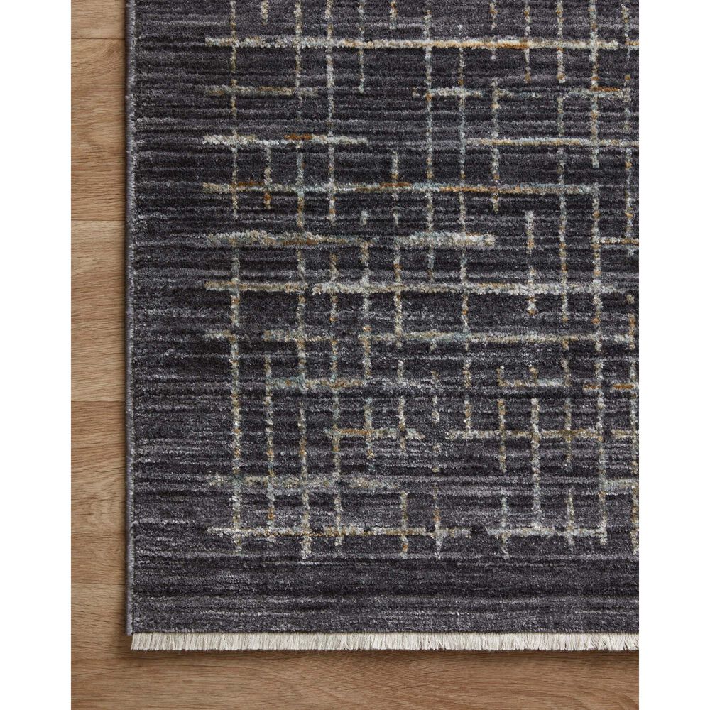 Loloi Soho 5&#39;3&quot; x 7&#39;9&quot; Onyx and Silver Area Rug, , large
