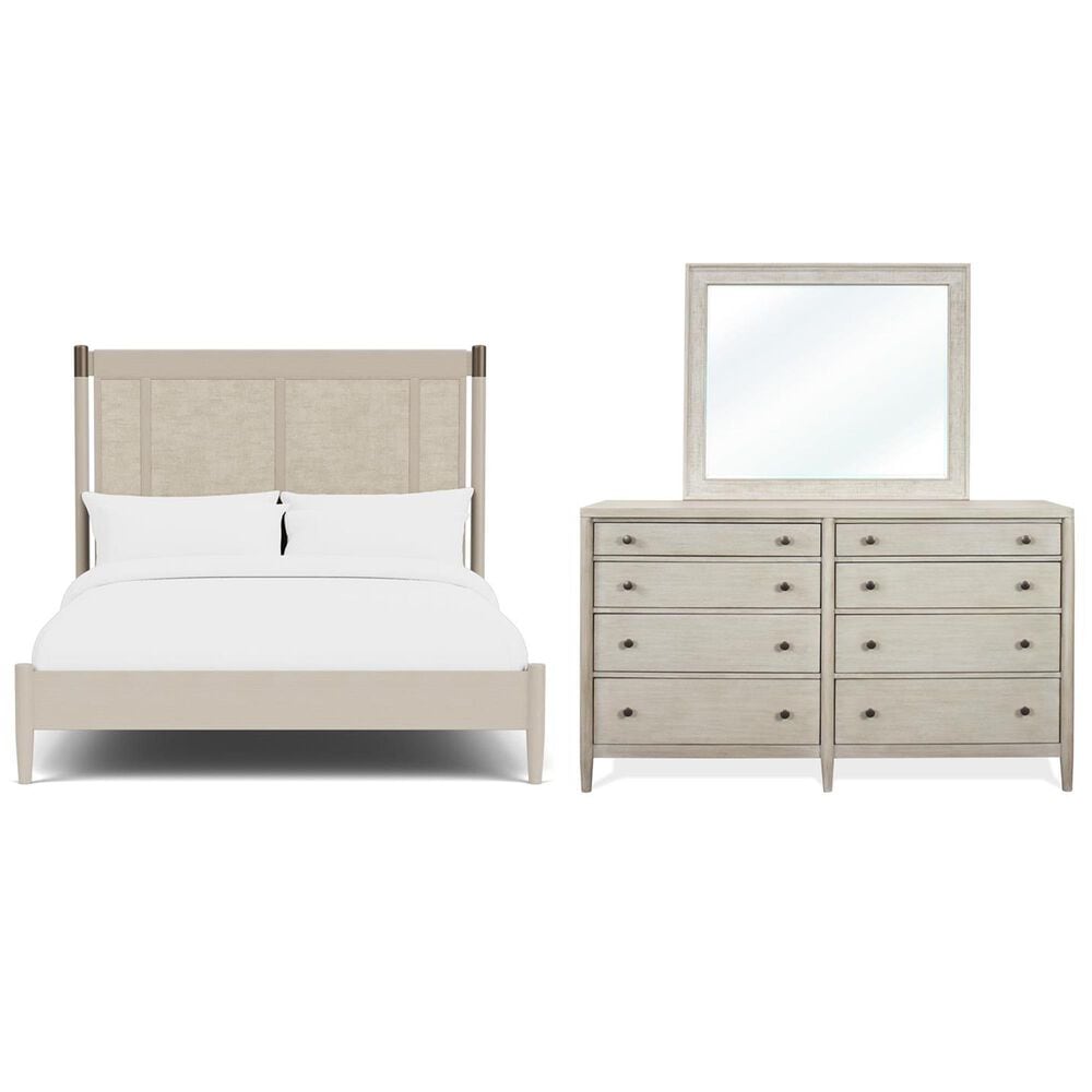 Riverside Furniture Laguna 3 Piece Queen Bedroom Set in Drift, , large