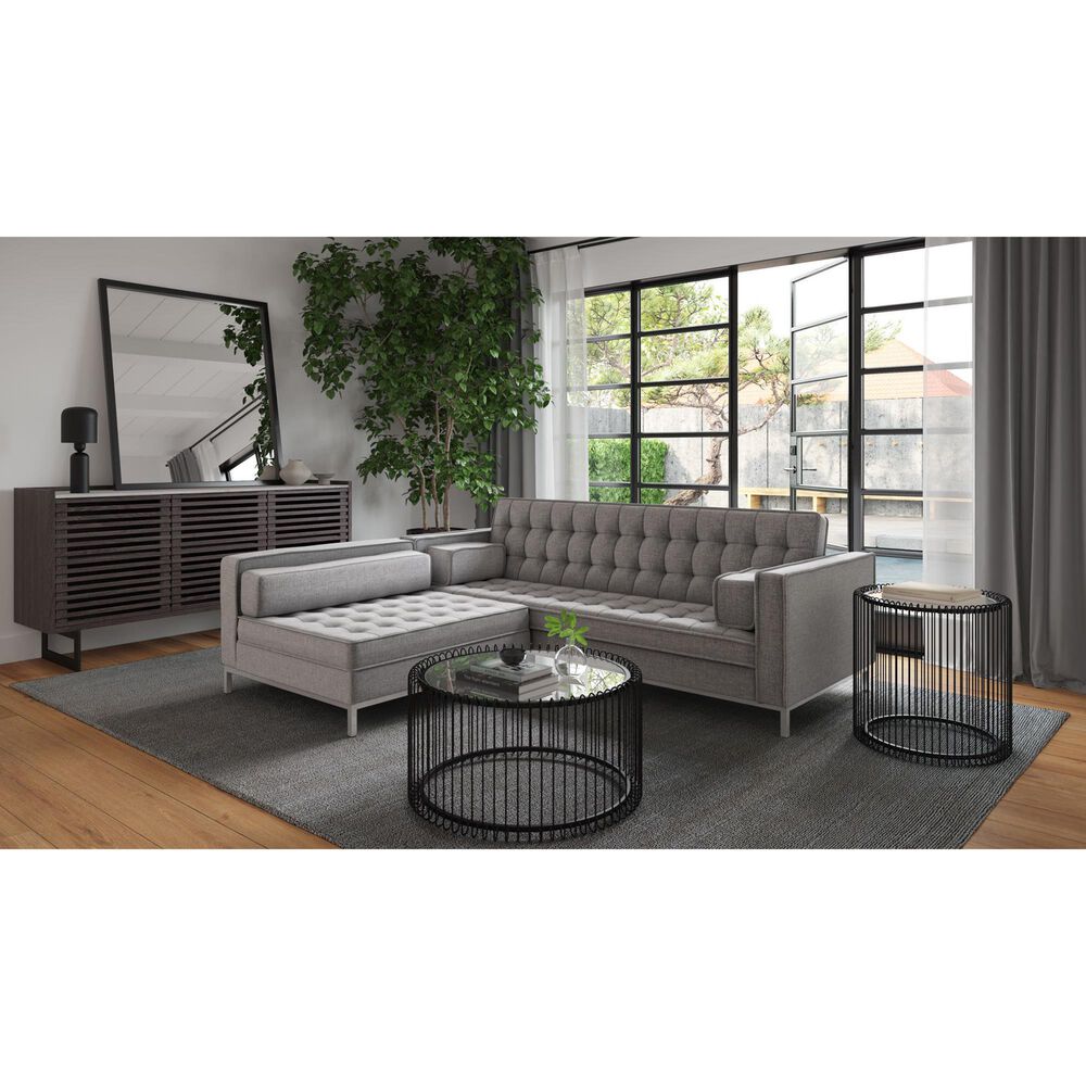Moe&#39;s Home Collection Paloma Sideboard in Grey, Black and White, , large