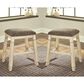 Ashley Bolanburg Upholstered Stool in Antique White (Set of 2), , large