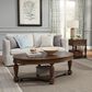 Belle Furnishings Allington Cocktail Table in Satin Sienna, , large