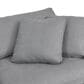 Blue River Liberty Stationary Sofa in Slate Gray, , large