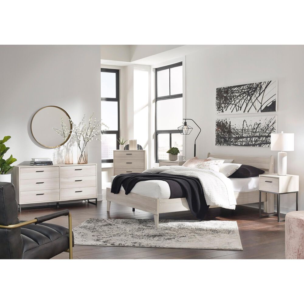 Ashley Socalle Queen Panel Headboard in Natural, , large