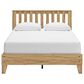 Ashley Bermacy Queen Platform Bed in Light Brown, , large