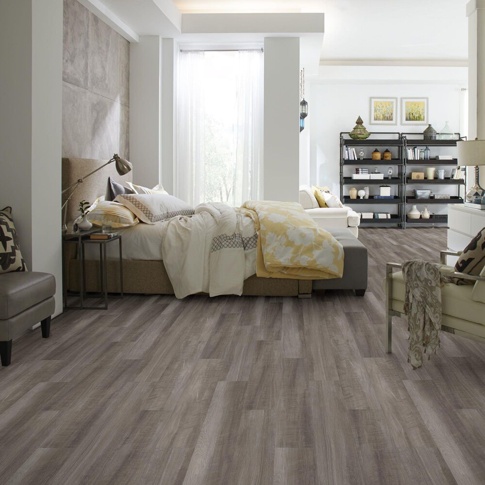 Shaw Paladin Plus Oyster Oak 7&quot; x 48&quot; Vinyl Plank, , large
