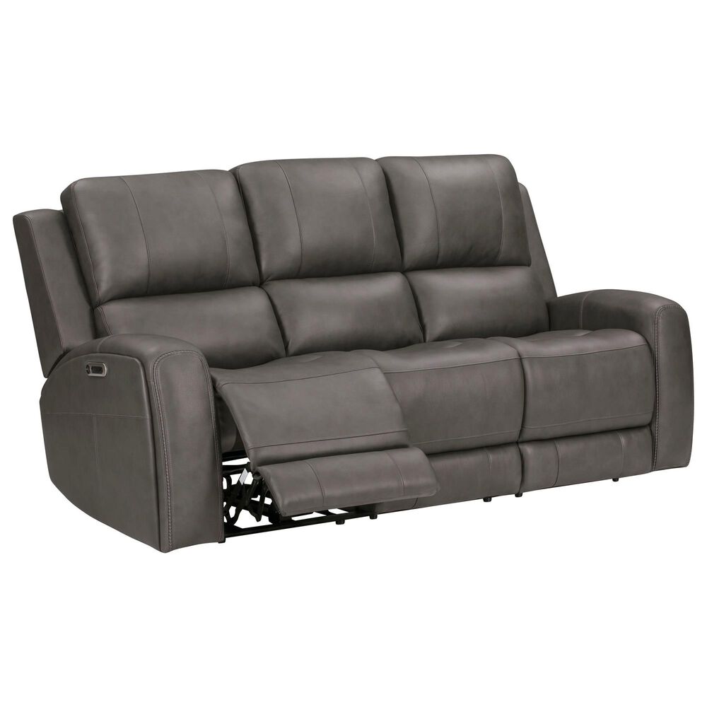 Simeon Collection Belmont Power Reclining Sofa in Autumn Fog, , large