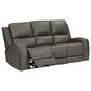 Simeon Collection Belmont Power Reclining Sofa in Autumn Fog, , large
